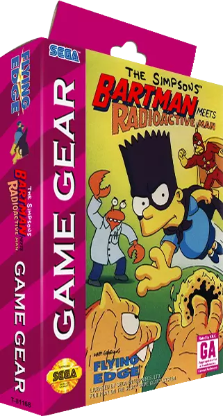 ROM Simpsons, The - Bartman Meets Radioactive Man